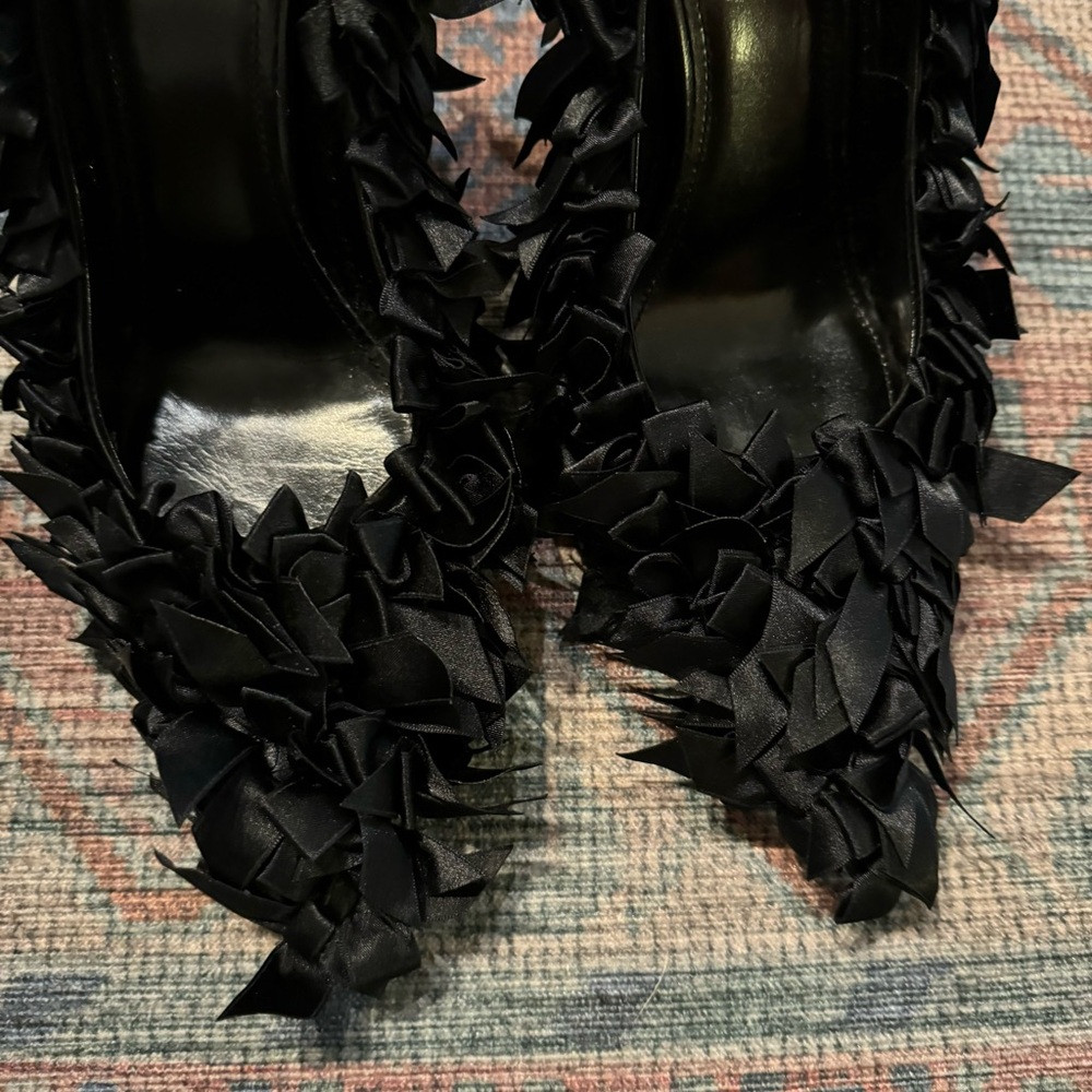 Balenciaga Marie-Antoinette satin Bow Pumps - Picture 6 of 14